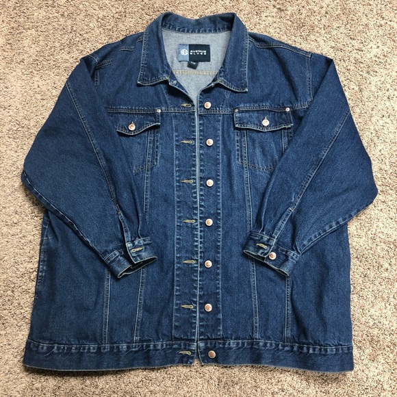 avenue denim jacket